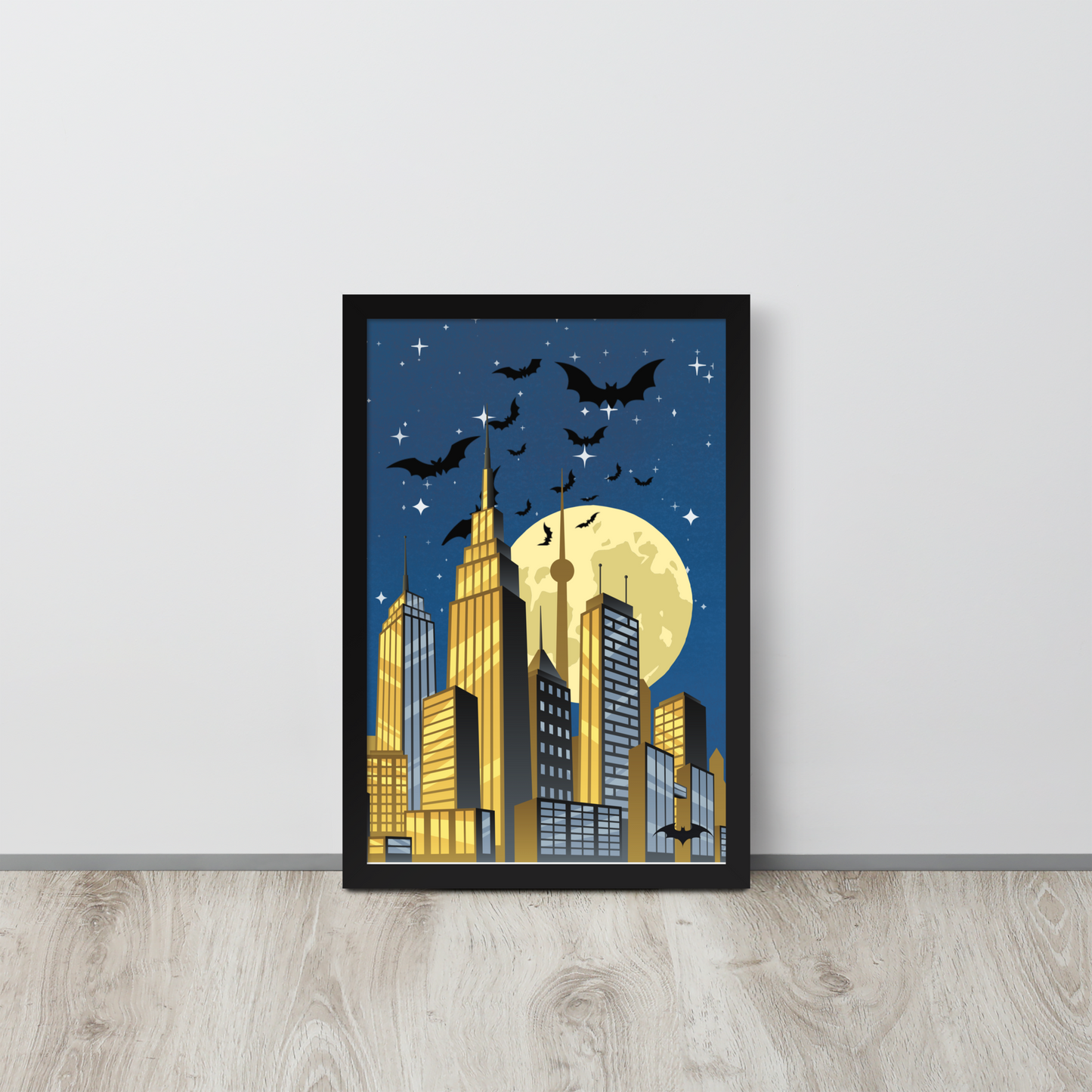 Gotham Nights x Batsy | Framed 12x18